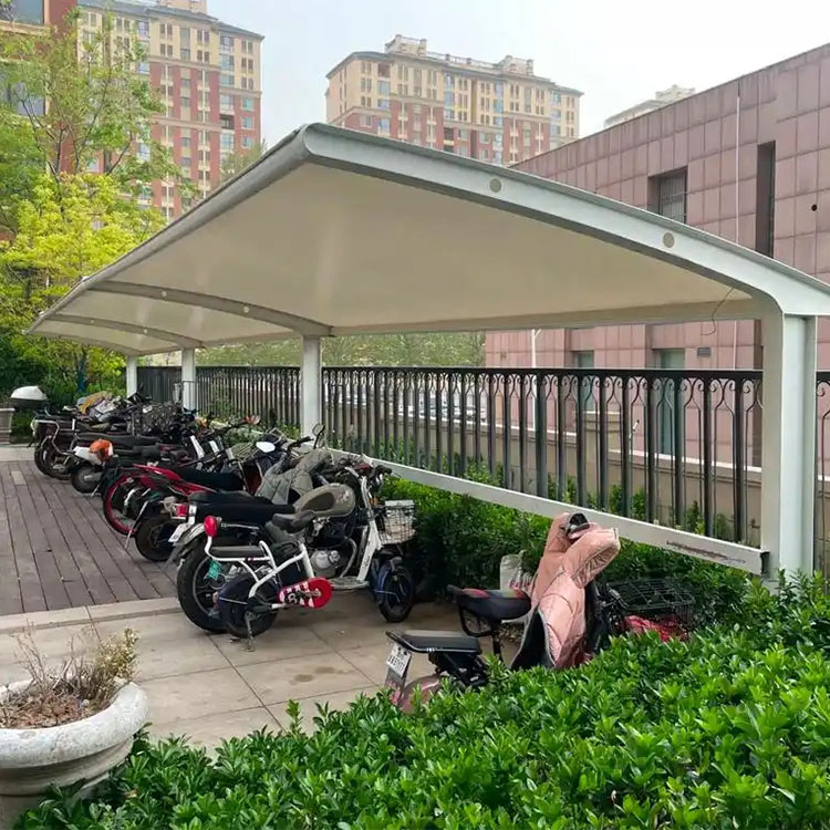 灌云县膜结构电动车棚